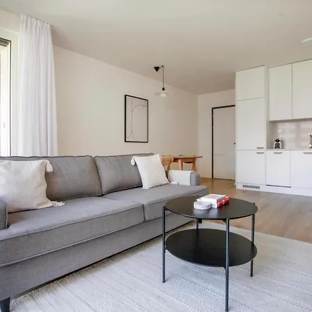 Blueground 7 Furnished With Balcony Prg-1 Apartament *