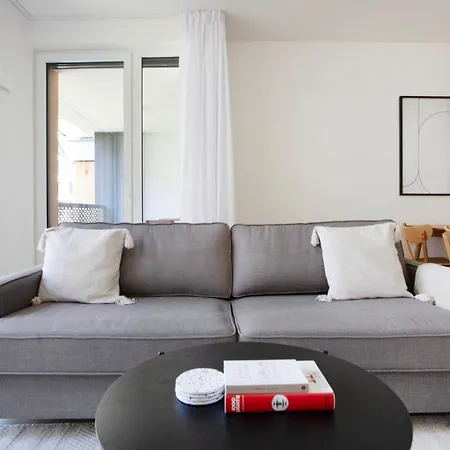 Blueground 7 Furnished With Balcony Prg-1 דירה