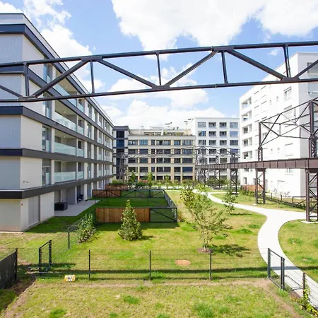 Blueground 7 Furnished With Balcony Prg-1 דירה